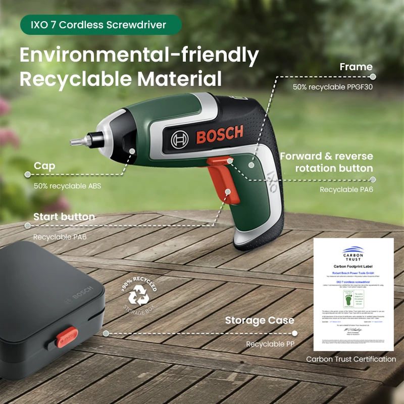 Impact Driver Cordless - Bosch IXO 7 Cordless Screwdriver 3.6V