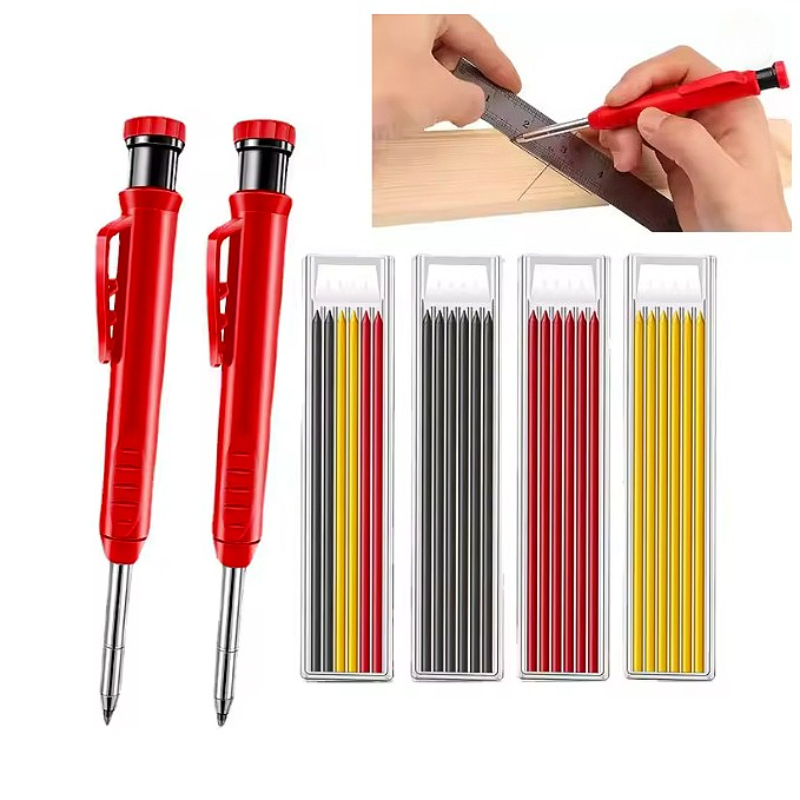 Power Tools For Construction - Solid Carpenter Pencil Set Woodworking Tools