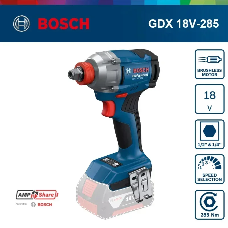 Bosch GDX 18V-285 18V Brushles - Impact Driver Cordless 评论和价格