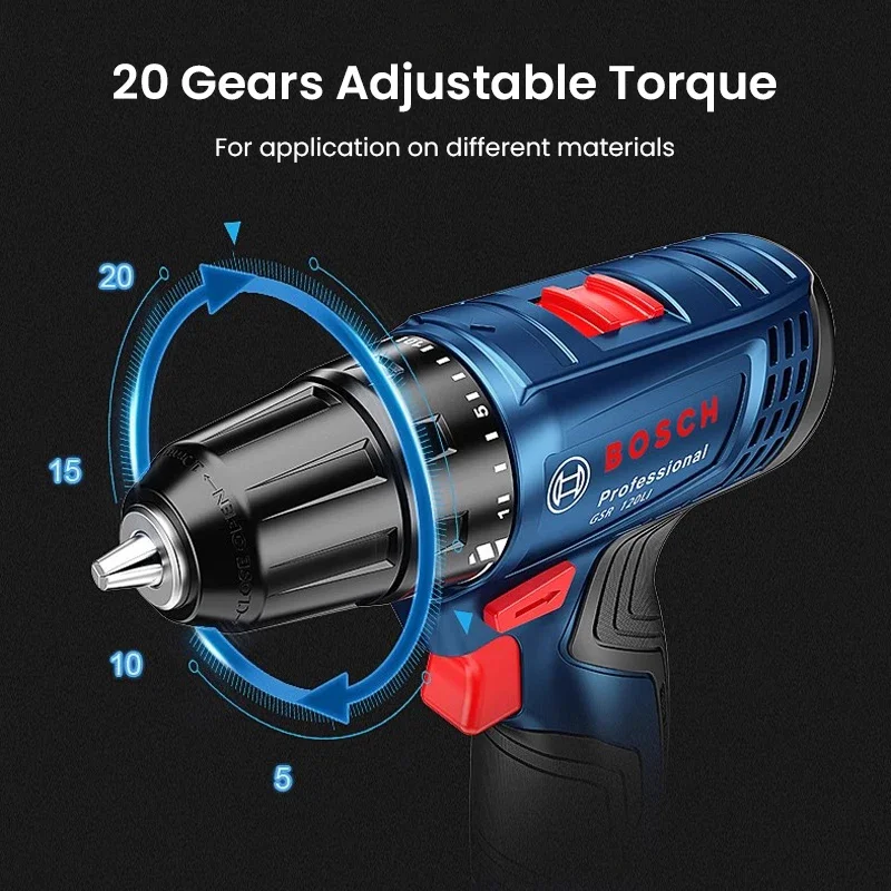 Bosch GSR120-LI Electric Drill - Impact Driver Cordless 评论和价格