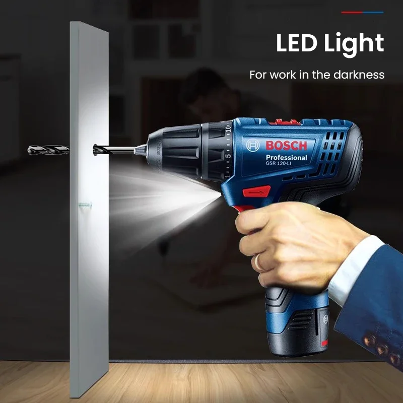 Bosch GSR120-LI Electric Drill - Impact Driver Cordless 评论和价格