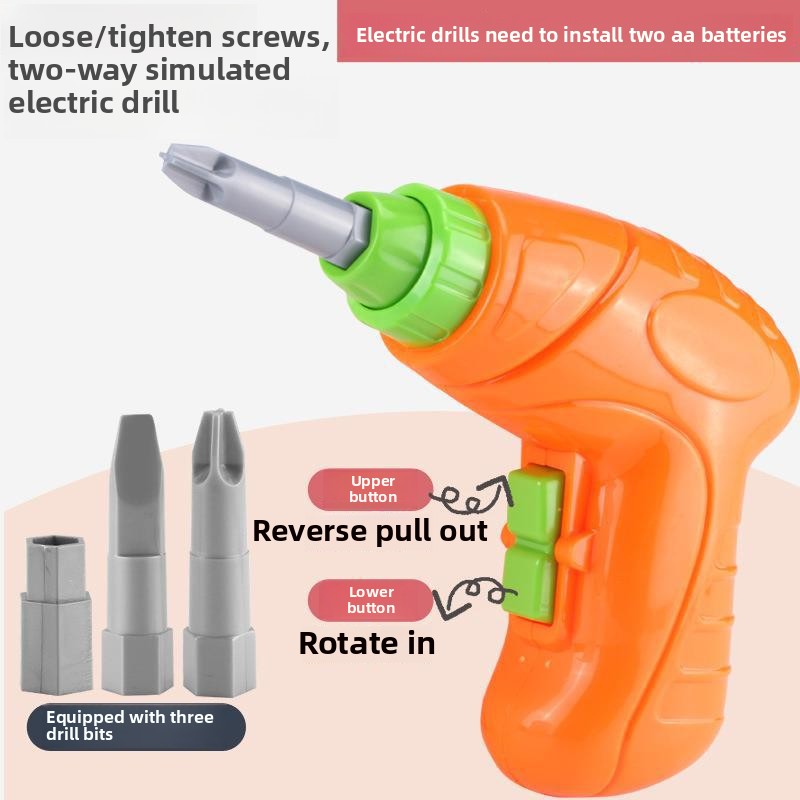 Drill Screwing Building Block  - Power Tools For Construction 评论和价格