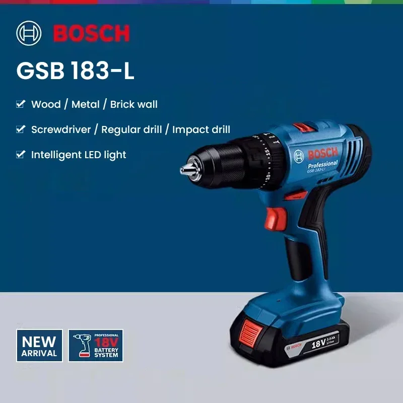 Bosch GSB183-LI 18V Cordless I - Impact Driver Cordless 评论和价格