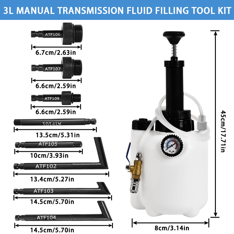 Manual Transmission Oil Fillin - Power Tools Grease 评论和价格
