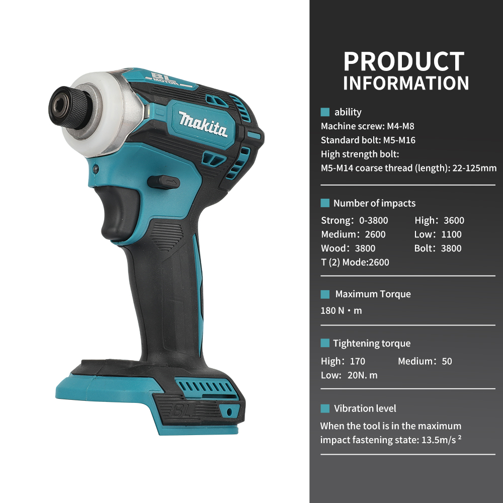 For Makita DTD171 Handheld Imp - Power Tools For Construction 评论和价格
