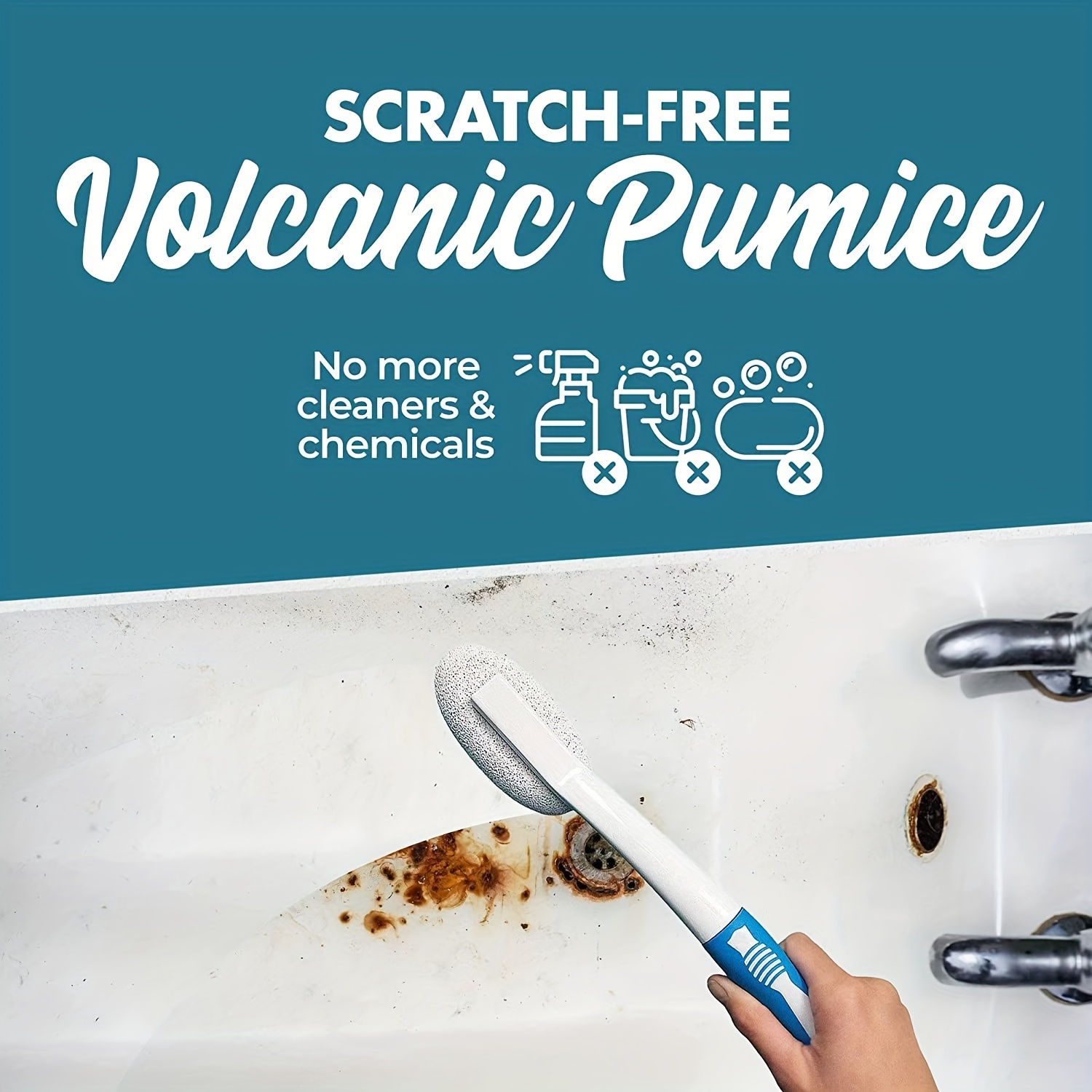 Pumice Toilet Cleaning Brush,  - Power Tools Yellow 评论和价格