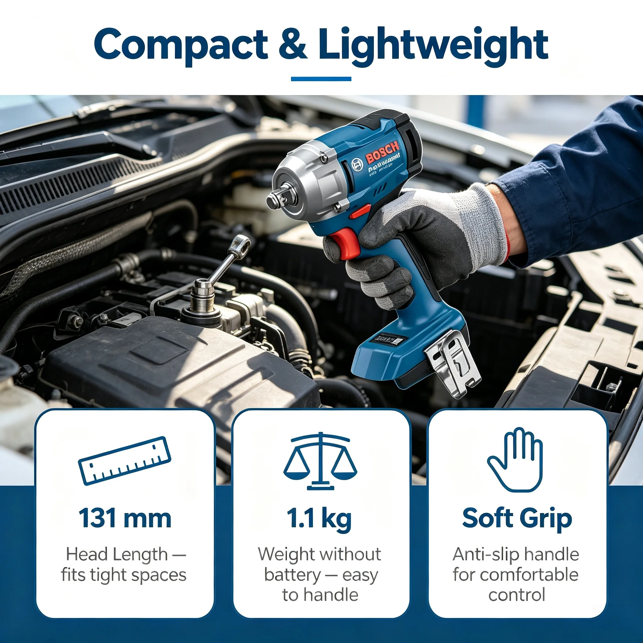 Bosch Professional GDS 18V-350 - Impact Driver Cordless 评论和价格