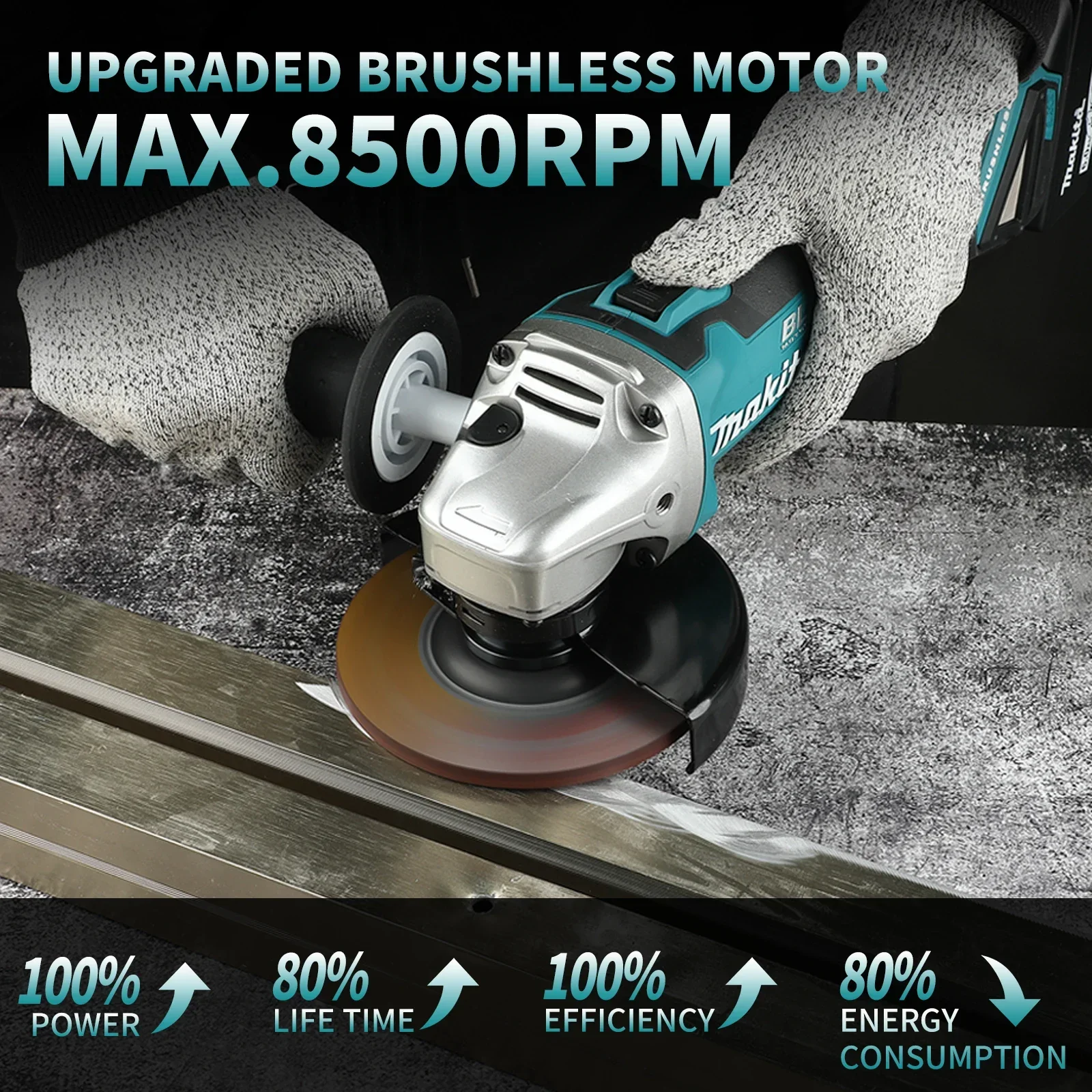 For Makita DGA504 Brushless Gr - Power Tools For Construction 评论和价格